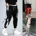 Fashion Streetwear Harajuku New Men's Cargo Pants Casual Mens Pants -Hop Jogging Sports Pure Cotton Men's Long Trousers.