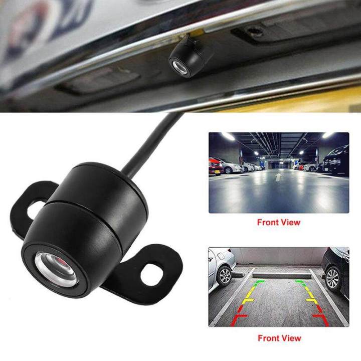 170° CMOS Mini Color Reverse Backup Car Front Rear View Camera Kit Night Vision