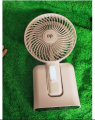 DP-7624 Rechargeable fan with 3-mode LED sensor light - 32x16 cm, Battery: 3000mAh (GH : 178).
