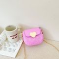 Fashion Heart Baby Girls Shoulder Bags Soft PU Leather Kids Messenger Bag Children Crossbody Mini Purse Girls Gift. 