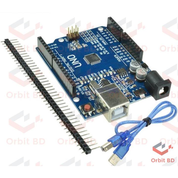 SMD Arduino Uno R3 Development Board SMD Chip Version Microcontroller Based On ATmega328 With USB Cable For Arduino Electrical Circuitry & Parts