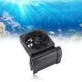 Aquarium Fan Aquarium Chillers Cooling Fan System for Salt Fresh Water Aquarium Fish Tank Temperature Control Cooling.