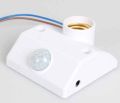 E27 Lamp Light Holder AC 220V 4-5 Meter PIR Body Infrared Motion Sensor Switches Automatic Light Switch Human Motion Body PIR Infrared Motion Sensor Switch Movement Detector Intelligent Lamps Controller.