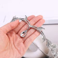 Fashionable Elf Crown Elegant Hair Band Rhinestone Wedding Tiara for Women Princess/Party Hair Accessories. 