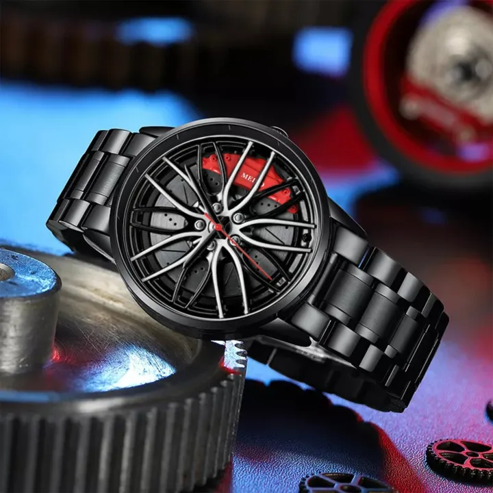 【Exclusive Online Deals】 Car Watches For Men,Waterproof Stainless Steel ...