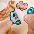 Cartoon Small Animal Embroidery Patch Cloth Stickers Clothes Bags Self-adhesive Cloth. 