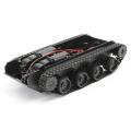 Rc Tank Smart Robot Tank Car Chassis Kit Rubber Track Crawler For Arduino 130 Motor Diy Robot Toys For Children. 