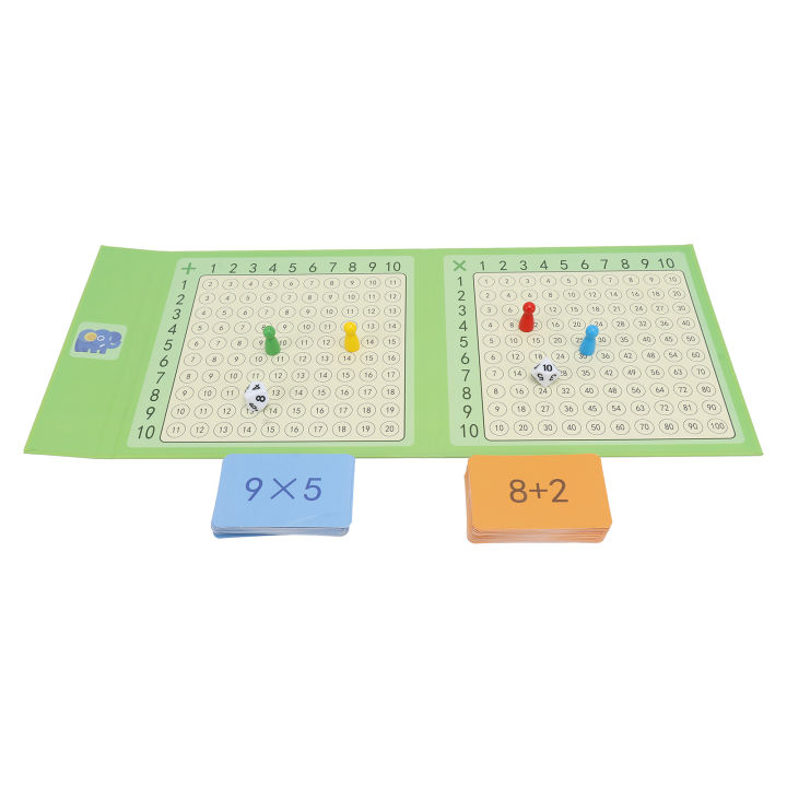 Baby toys Math Learning Board 100 Cards Arithmetic Skills Magnetic Design Durable Math Game Board for Kids Education