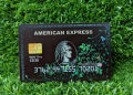 1 pcs Amex Card for wallet fashion is different colors - Elegant and Refined - Modern Vibe - Upscale Quality. 