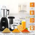 Maharaja Whiteline Turbo Prime Elite 750W Elite Mixer Grinder Blender-Black.