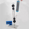 2X Spring Dynamometer Balance Physics Experiments Spring Hook Code Mechanics of Machinery Pulley Block Set.