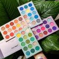 Beauty Glazed 60 Colors Eyeshadow Pallete Pressed Shimmer Matte Glitters Makeup Palette Color Board Makeup Eye Shadow Cosmetics. 