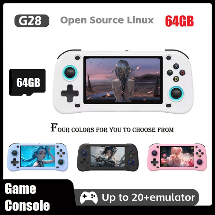 G28%20Retro%20Handheld%20Video%20Game%20Console%2064GB%20Memory%204.3%20Inch%20HD%20Screen%20Display%20Linux%20Game%20Player%20for%2020+%20Emulators%20D%20-%20Image%208