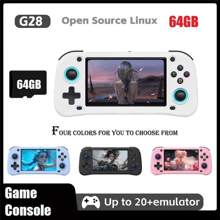 G28%20Retro%20Handheld%20Video%20Game%20Console%2064GB%204.3%20Inch%20HD%20Screen%20Supports%2020+%20Emulators%20Linux%20Game%20Player%20D%20-%20Image%202