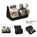 Star Wars Baby Yoda School Pencil Case Box Mandalorian Stationery Store Pen Case High Capacity Kawaii Student School Supplies.