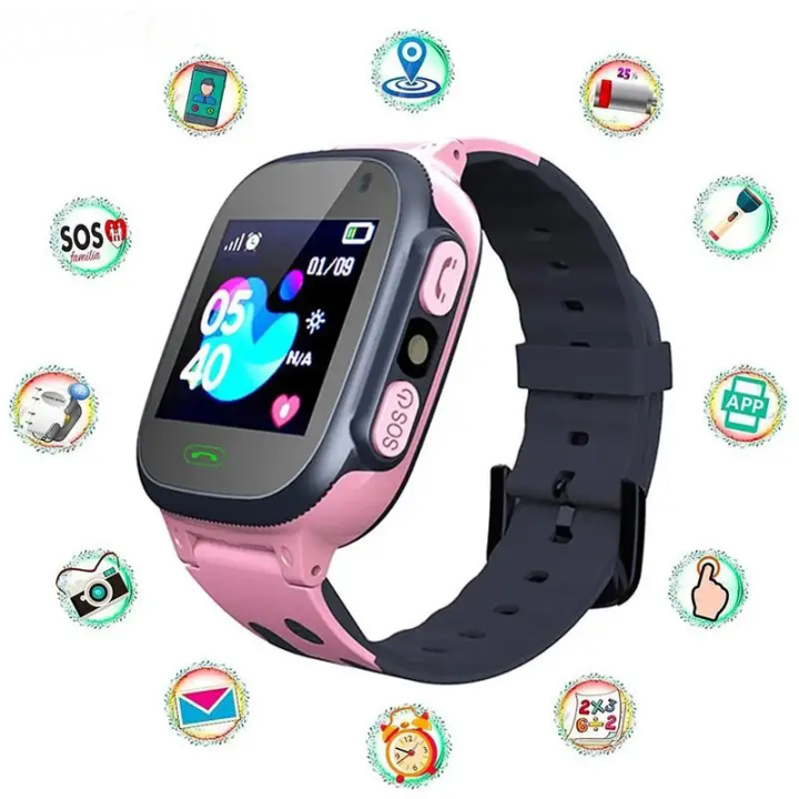 S1 Kids Smart Watch Call Phone Smartwatch For Children Photo Waterproof Camera