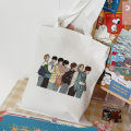 【linfang store】(NEW)ENHYPEN Handbag KPOP Handbags Shoulder Bags Casual Fashion Woman Tote Bag.