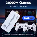 G1 64G Game Stick Linux OS 4K Video Game Console For PS1/GameGear/Arcade/NES/SNES/MAME/FB NEO/NEOGEO With 30000+ Games Plug Play. 