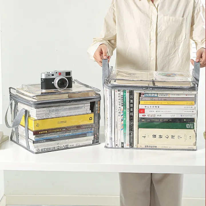 Foldable%20Book%20Box%20Student%20Dormitory%20Classroom%20Book%20Organizer%20Transparent%20Pouch%20NOVO%20-%20Image%202