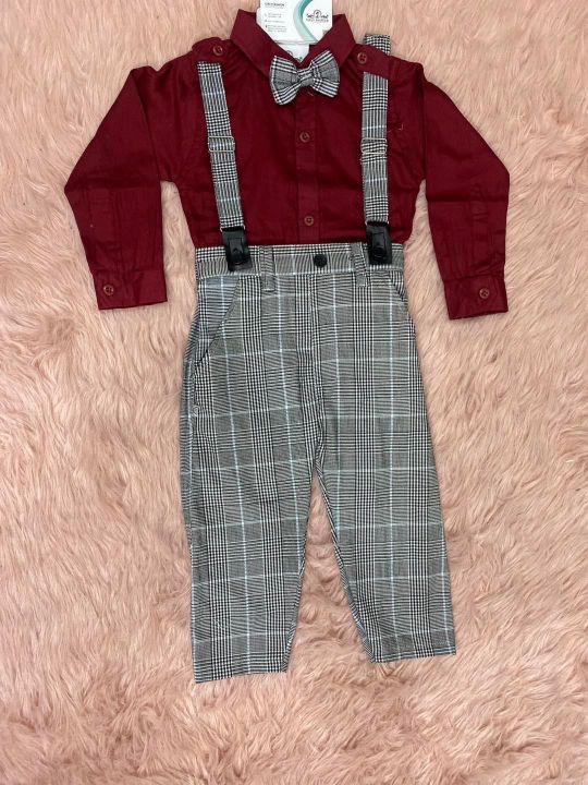 baby boys exclusive party dress set ,romper set (full sleeves shirt