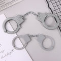 New 1Pair Handcuffs Toy Kids Role Play Footcuffs Props Party Drama Cosplay Police Cop Officer Costume Dress Up Playing Toys. 