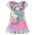 Fish Costume Day Dress Beauty Minnie Dress Raw 2024 Snow White Princess Dress Girls Children Clothes Belle Anna Elsa Rapunzel.