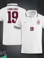 Lamine Yamal 19 Football Jersey For Men - Half Sleeve Collar Polo Yamal 19 t shirt - Spain 19 Jersey. 