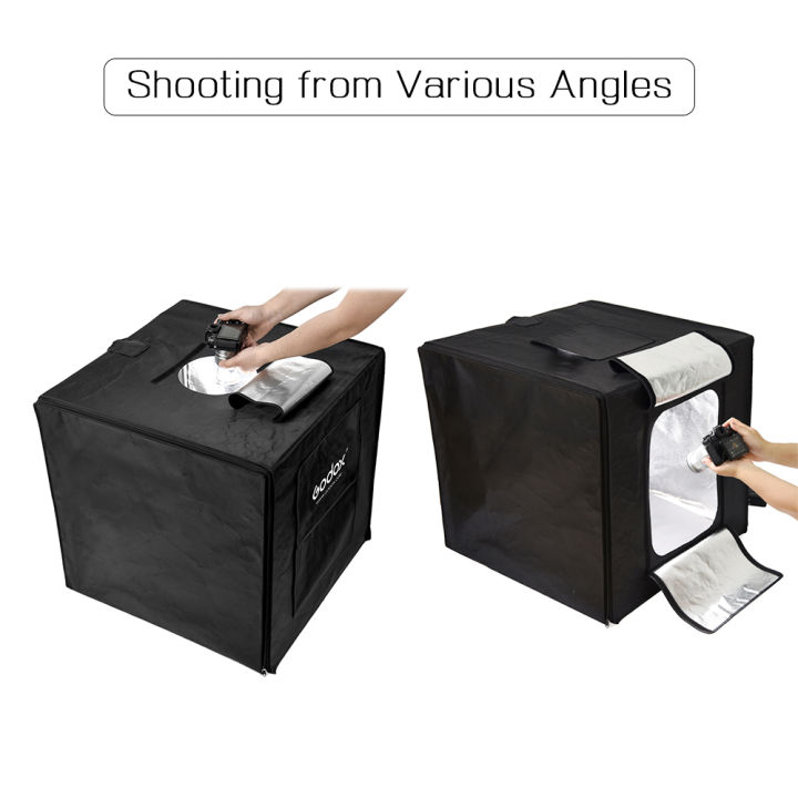 Godox%20LSD40%2040*40*40cm%20LED%20Mini%20Photography%20Studio%20Shooting%20Tent%20Softbox%20with%202pcs%20LED%20Light%20Board%205800K%20CRI%2096+%20Power%2040W%20for%20Macro%20and%20Product%20Photography%20-%20Image%209