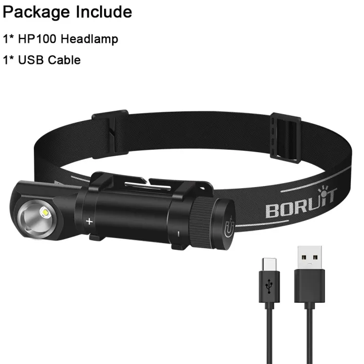 BORUiT%20HP100%20LED%20Headlamp%20USB%20Rechargeable%2018650%20Headlight%20Flashlight%20with%20Magnet%20Tail%20Fishing%20Camping%20Head%20Torch%20Emergency%20use%20-%20Image%207