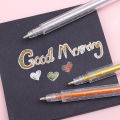 Glitter Gel Pen 1.0mm Metal Glitter Color Ballpoint Pen Paper Cardstock Diary Drawing Marking Coloring DIY Art.