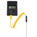 TM-902C(-50 Celsius to 750 Celsius) Temperature Meter TM902C Digital K Type Thermometer Sensor + Thermocouple Probe detector Needle. 