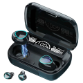 Newest M10 TWS V5.3 BT wireless DAMIX With Digital Indicator True Wireless Earbuds. 