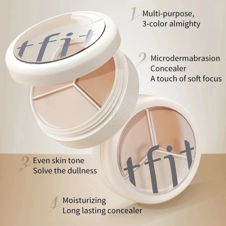 TFIT%203-color%20Concealer%20Palette%20Professional%20Makeup%20Conceal%20Cream%20for%20Face%20Eye%20Contour%20Dark%20Circles%20Corrector%20Korea%20Cosmetics%203g%20-%20Image%202