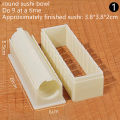 Diy Sushi Maker And Rice Circular Mold Seaweed Cake Plastic Mold Multifunctionele Mould Square Sushi Grinder Making Tool Set. 