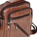 Premium cross body   Chest Bags Double Layer Zipper High-Capacity Messenger Bag. 