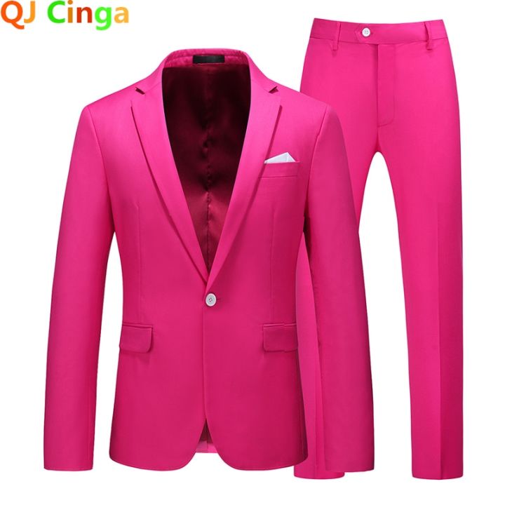 Red%20Formal%20Suit%202%20Piece%20Sets%20for%20Men%20Wedding%20Party%20Dress%20Coat%20and%20Pants%20Big%20Size%20Terno%20Masculino%20Black%20White%20Blue%20Costume%20Homme%20-%20Image%204