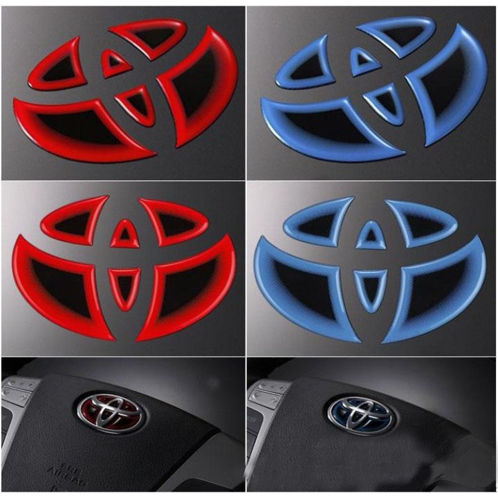 stock Toyota Car Styling Steering Wheel Emblem Badge Logo Sticker Decal Vios