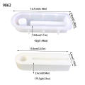 Silica Silicone Mold Heat-Resistant 9.4*7.9cm Candle Holder Mold Resin Molds for Craft Projects Home Decor Hobbyists.