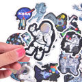 50pcs Spaceman Spaceport Skateboard Stickers Laptop Luggage Decals Sticker. 