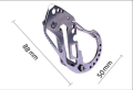 Versatile -Portable Compact Stainless Steel Key Ring Multi-functional Smart Holder Keys Organizer Clip Key Chain Pocket ool- Avant-garde.