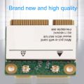 Dual Band 2.4G/5Ghz Network Card 433Mbps WIFI Mini PCI‑E Wireless Card.