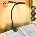 14 LED Clip On Book Light 3 Colors 8 Brightness Usb Rechargeable Night Light Portable Reading Light Book Lamp Mini Desk Lamp. 