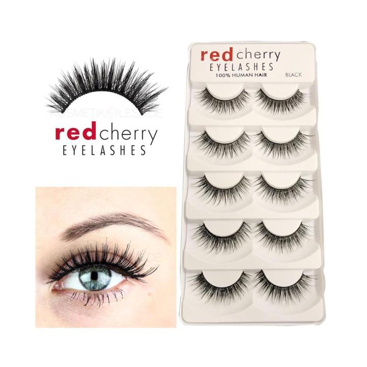 RED CHERRY False Eyelashes Natural Long Eye Lashes Extension Makeup Professional False Eyelash