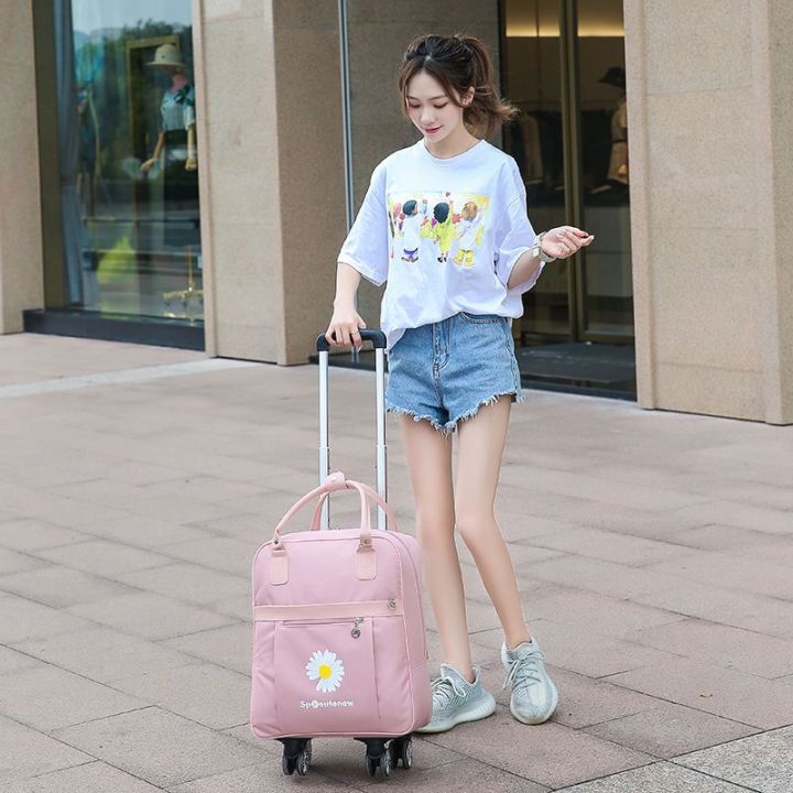 New%20Style%20Can%20Back%20Trolley%20Travel%20Bag%20Female%20Hand-Held%20Luggage%20Bag%20Cute%20Large%20Capacity%20Student%20Draw-Bag%20Waterproof%20Boarding%20Bag%20-%20Image%204