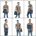 Bili Online SwiftGear Men Side Shoulder Bag โ Crossbody Messenger Bag for Men, Chest Sling Biker Bag, Travel Shoulder Bag, Men's Crossbody Shoulder Bag โ Biker Chest Bag, Travel Sling Bag, Sling Messenger Bag for Commuting, Short Travel & Daily Essentials.