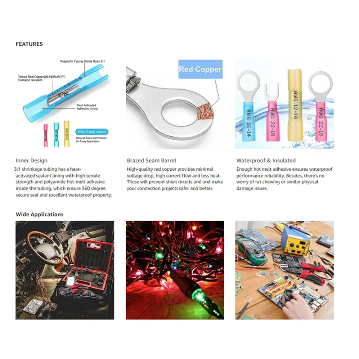 560PCS%20Marine%20Grade%20Heat%20Shrink%20Wire%20Connectors-Electrical%20Connectors%20Kit%20AWG22-10%20Waterproof%20Insulated%20Crimp%20Connector%20Electrical%20Connectors%20Kit%20-%20Image%205