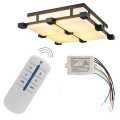 4-Channel Wireless ON/OFF Light Switch Remote Control with Receiver Transmitter for DIY Electrical Projects. 