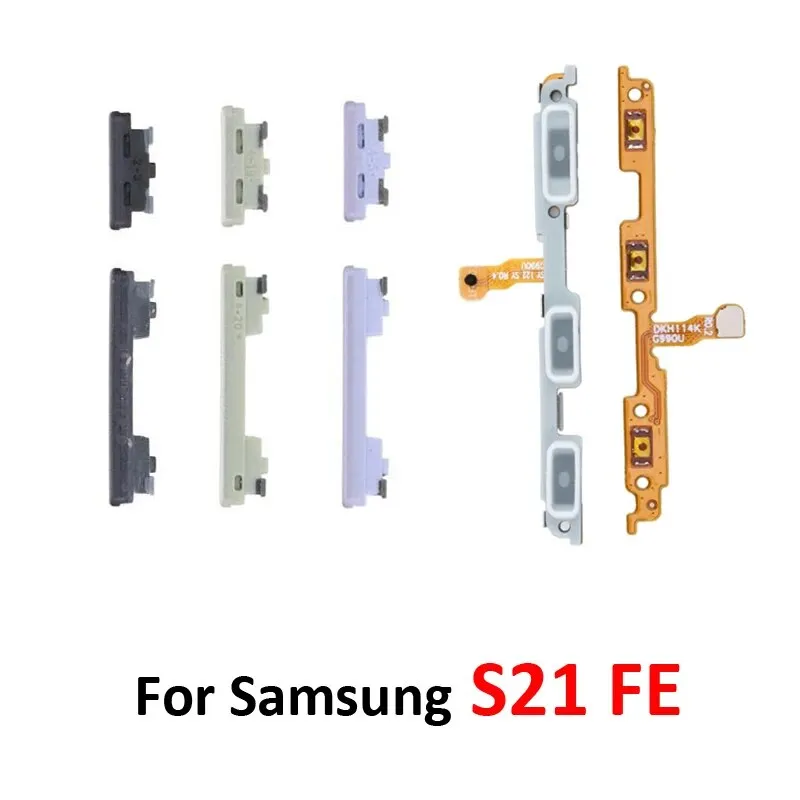 Power Volume Button Flex For Samsung Galaxy S21 FE 5G G990 Phone