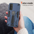 For Tecno Camon 18 / Camon 18 P Case Hard With Stand Magnetic Shockproof Protective Back Cover Case. 