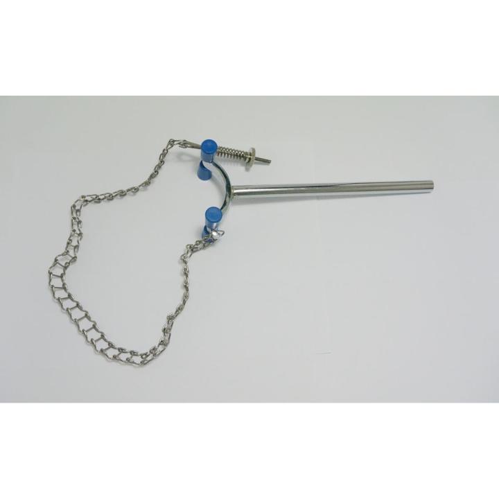 【The road to happiness Store】40-150mm Length beaker Clamp chains clip beaker holder clamp Kit Tools Chromatographic Column clamp